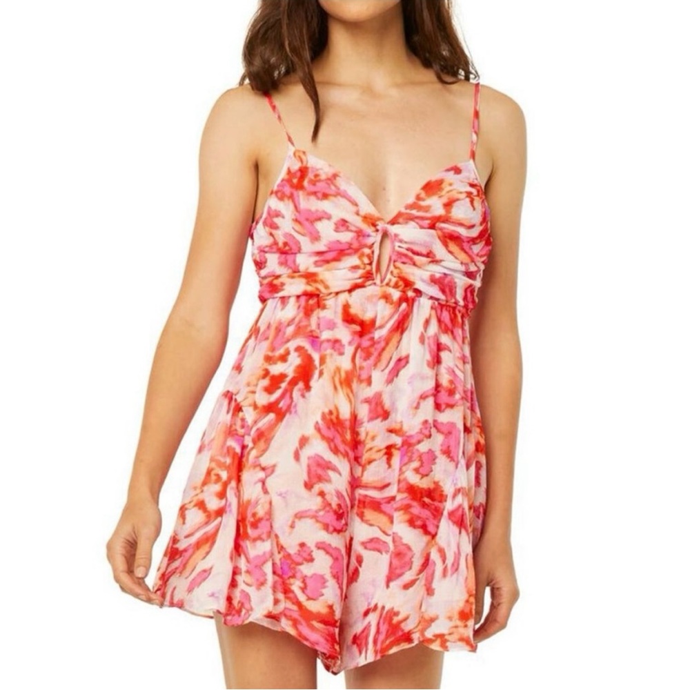 MISA LOS ANGELES Indira Romper - Maldive Marble